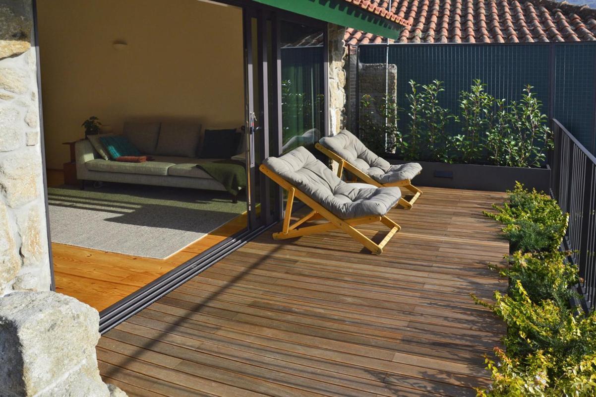 Casas De Pousadouro Baião Esterno foto