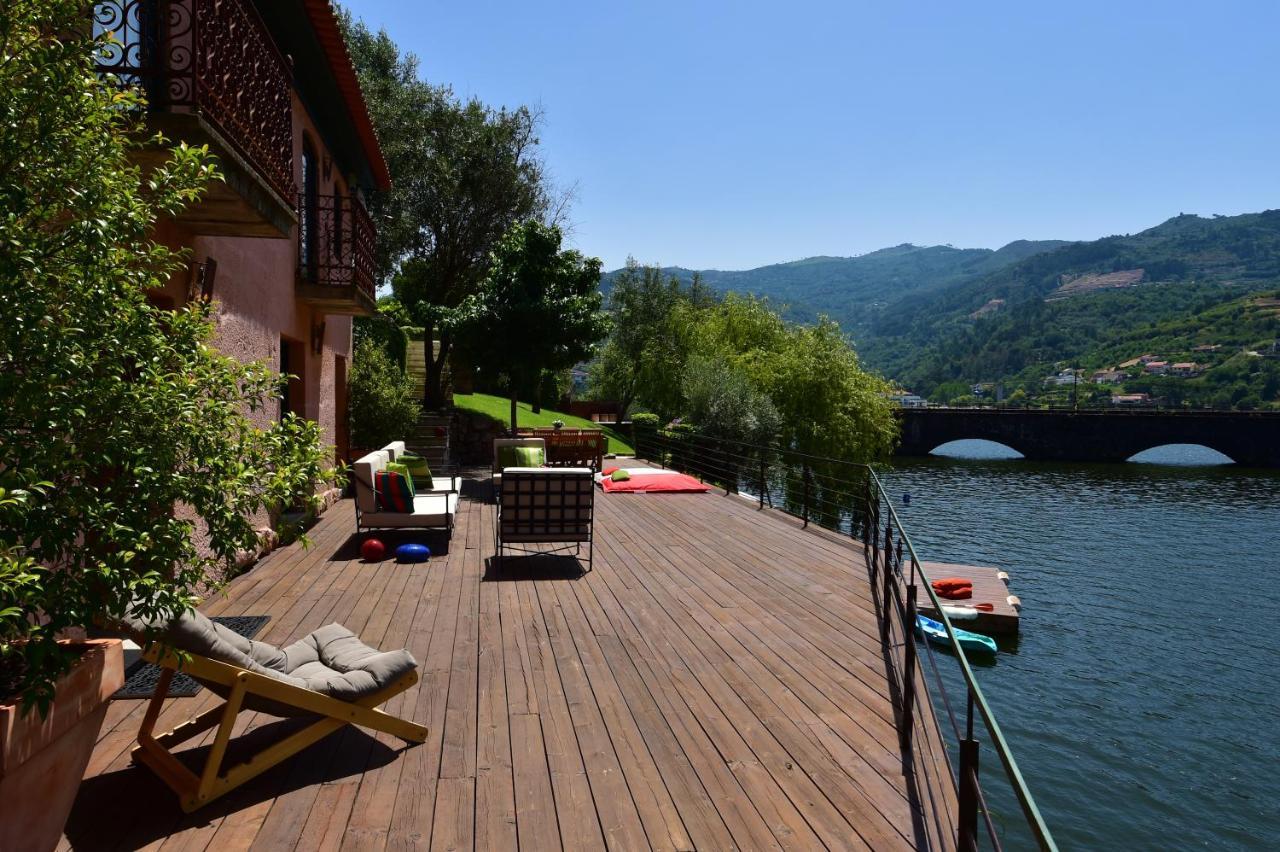 Casas De Pousadouro Baião Esterno foto